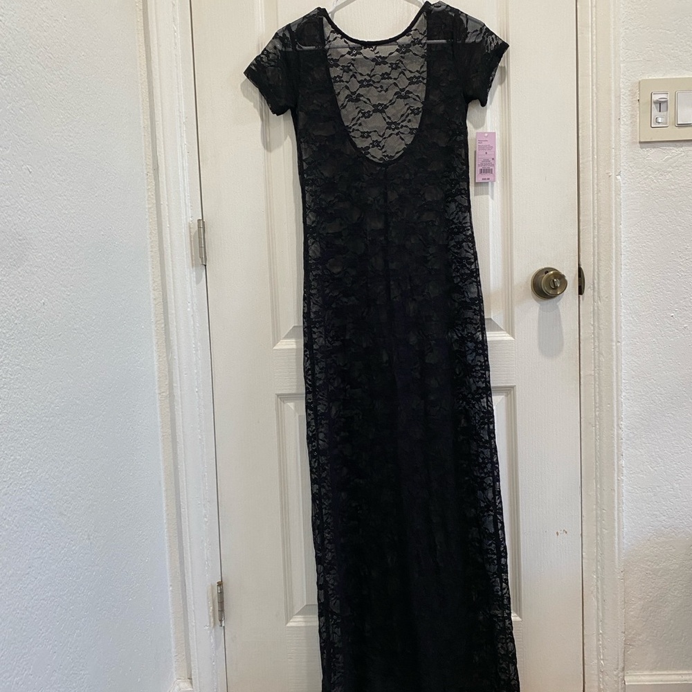 Lace black dress from Target
